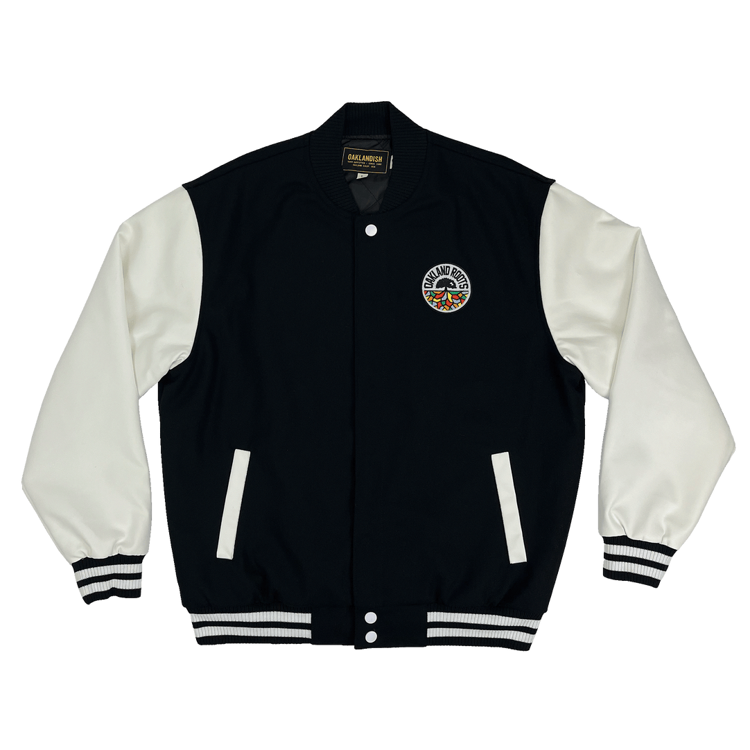 Varsity jacket roots outlet